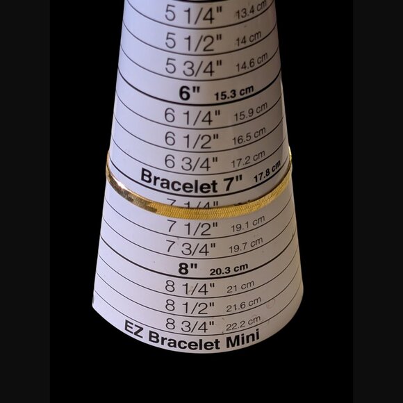 925 Sterling Silver Two Tone Reversible Plux Treaked Size 7.5" Bracelet - Picture 8 of 9